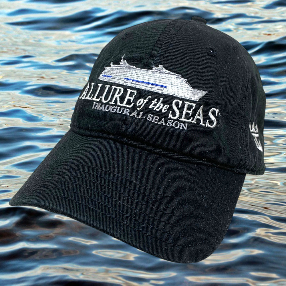Royal Caribbean Allure of the Seas Inaugural Season Strapback Hat Cruise Cap